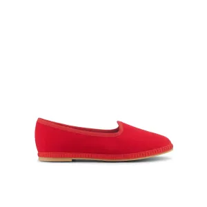 Allegra Flats Rosso