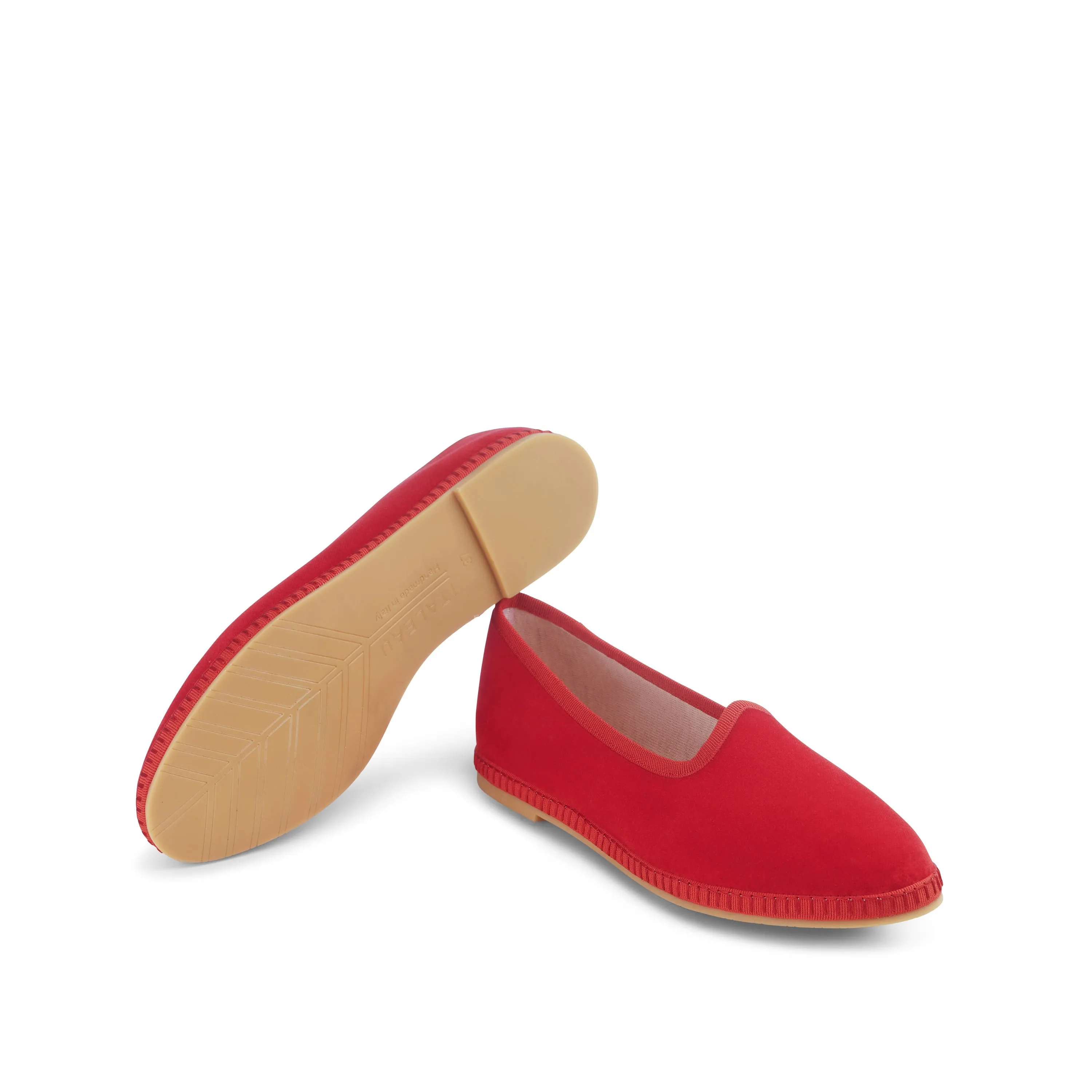Allegra Flats Rosso