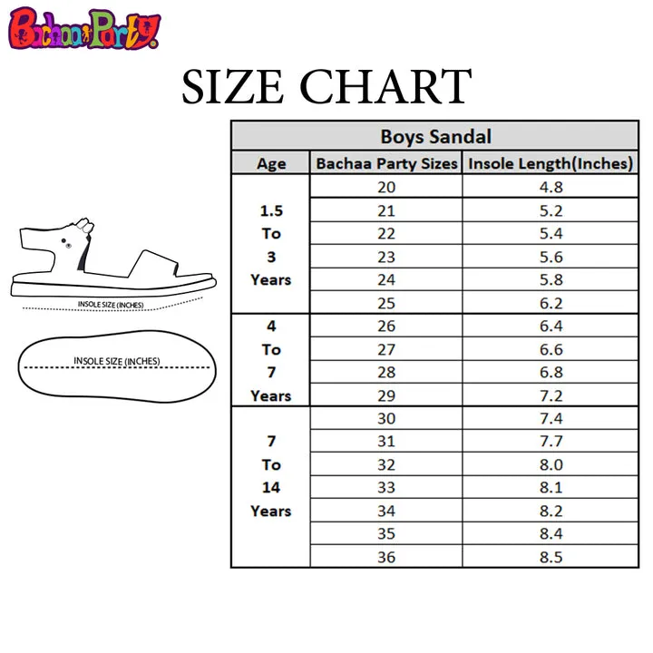 Boys Character Sandal - Red