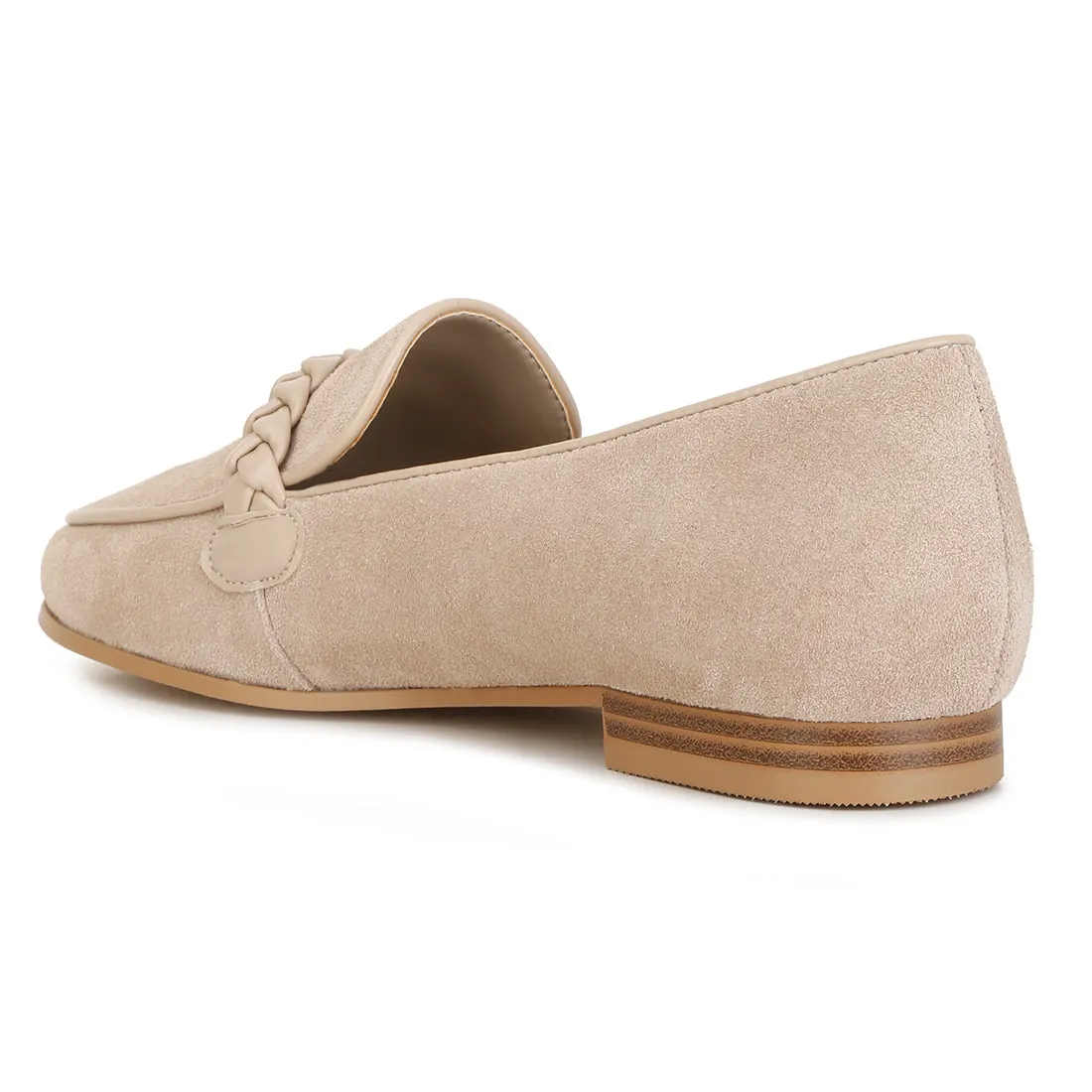 Braided Detail Loafers