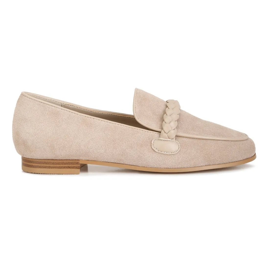 Braided Detail Loafers
