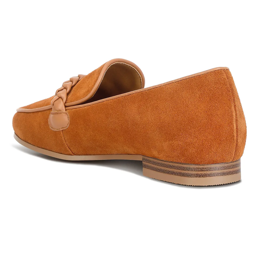 Braided Detail Loafers