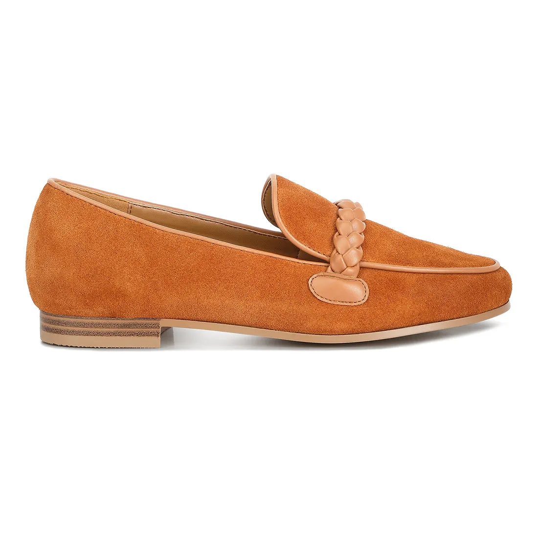 Braided Detail Loafers