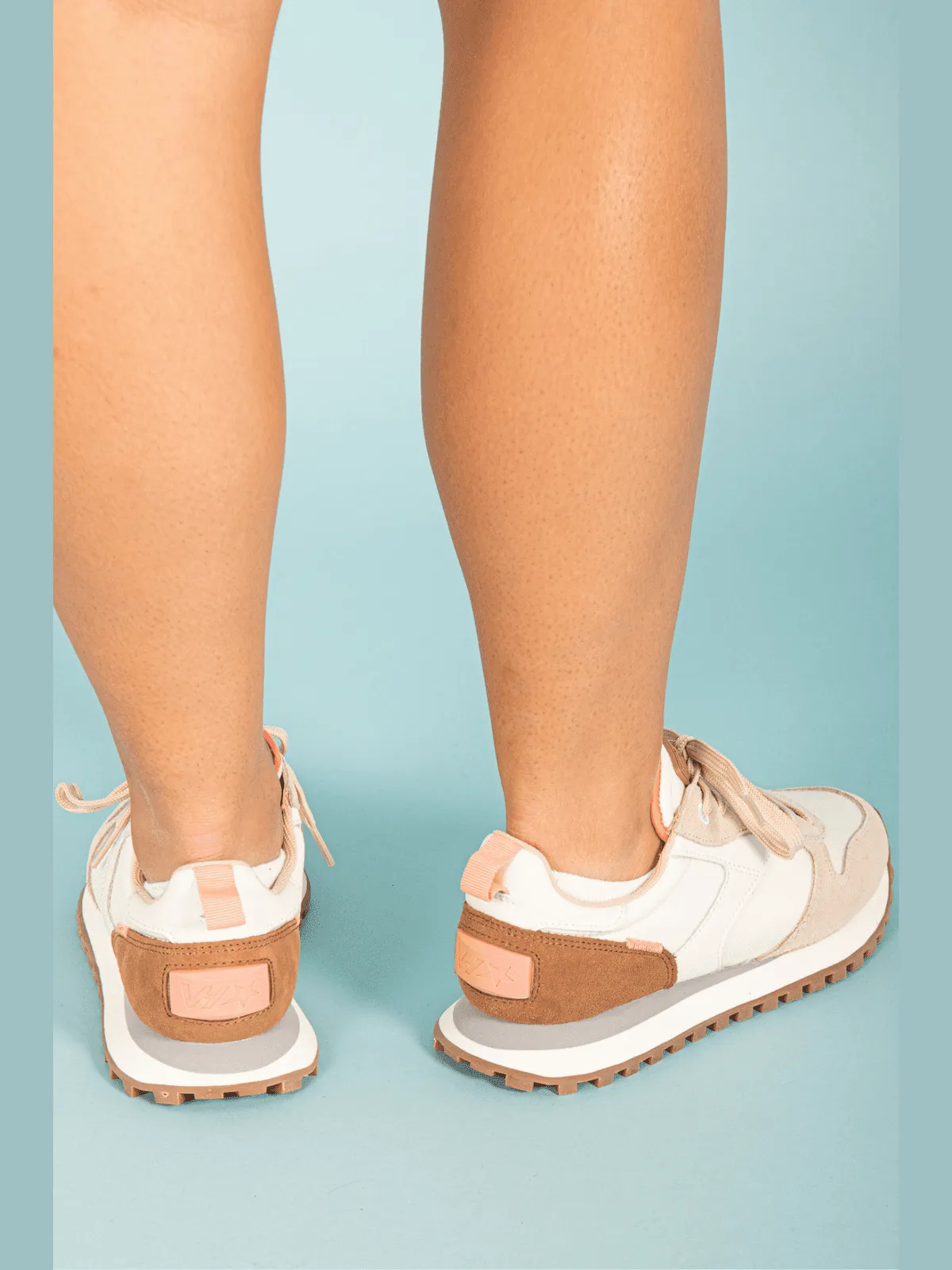 Brown & Beige Running Sneaker