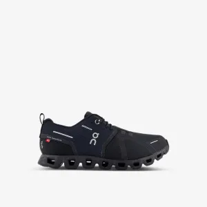 Cloud 5 Waterproof Mesh On-Running Low Top Sneakers, Black