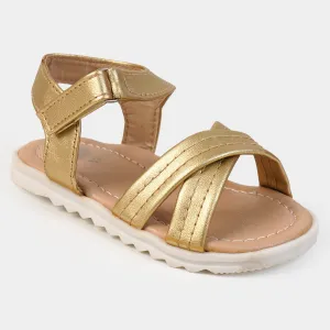 Girls Sandal 1217-Gold