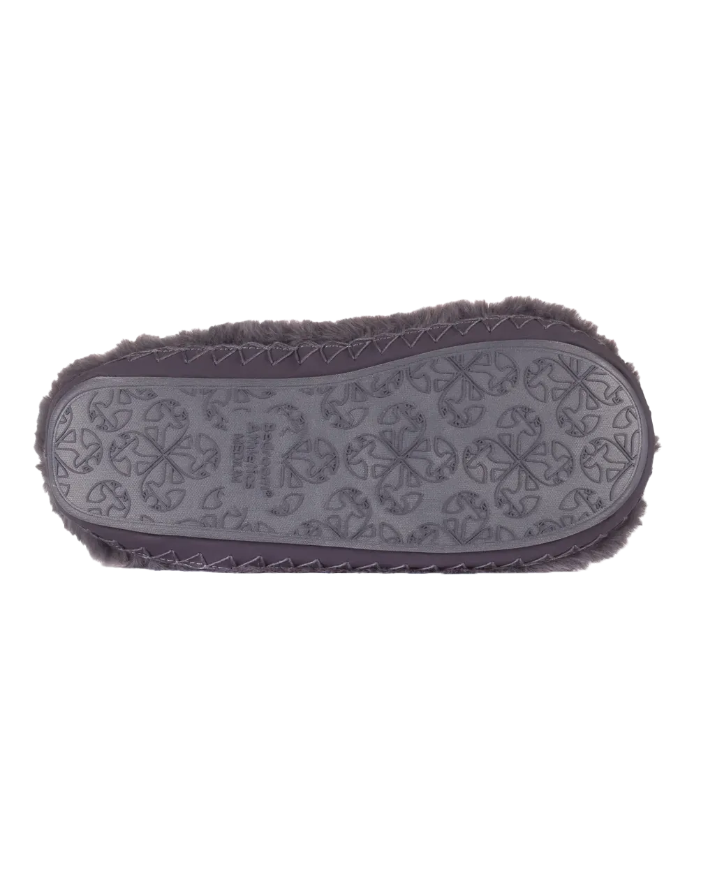 Harriet 100% Recycled High Density Faux Fur Slipper Boot in Ink