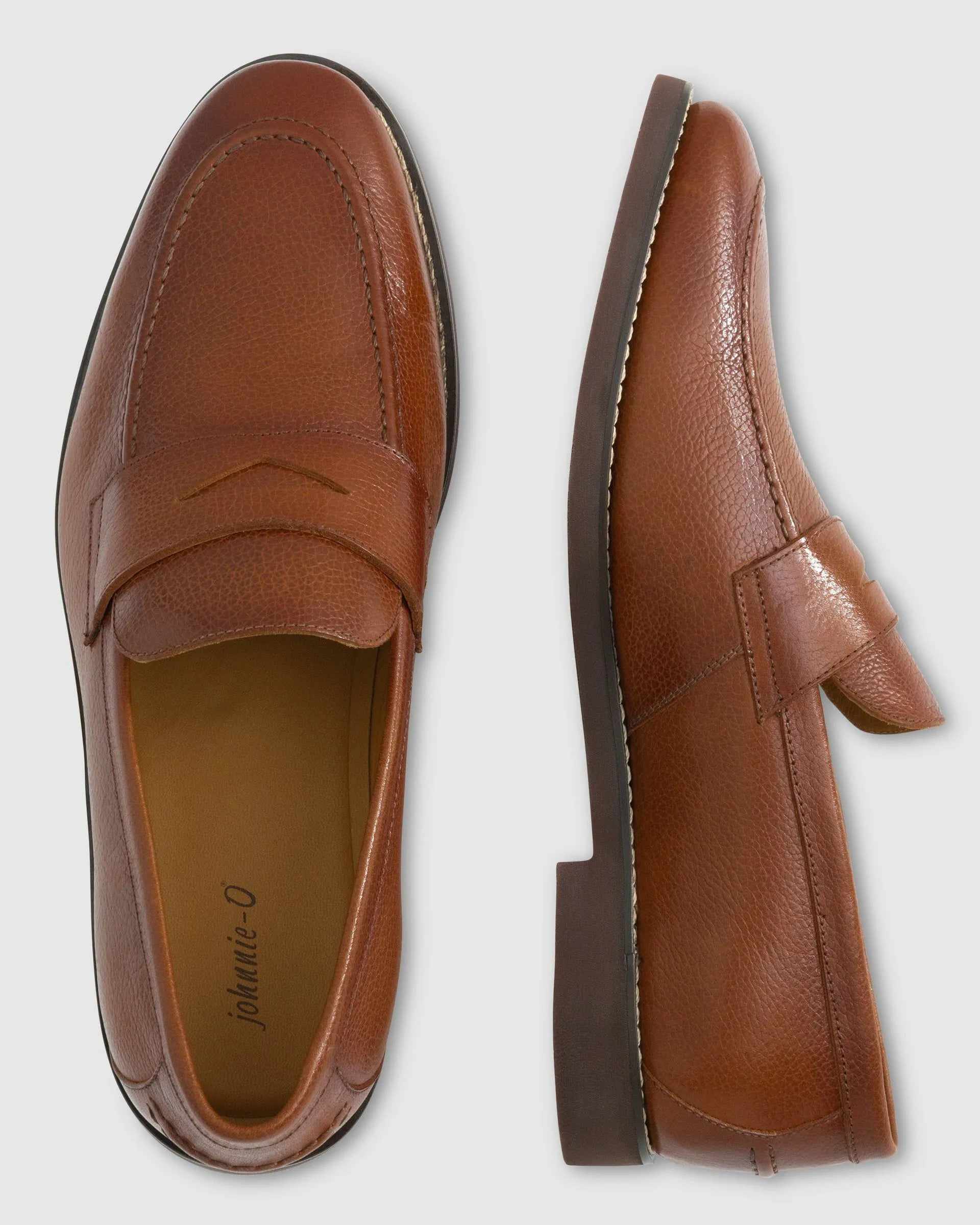 J-Flex Leather Penny Loafer