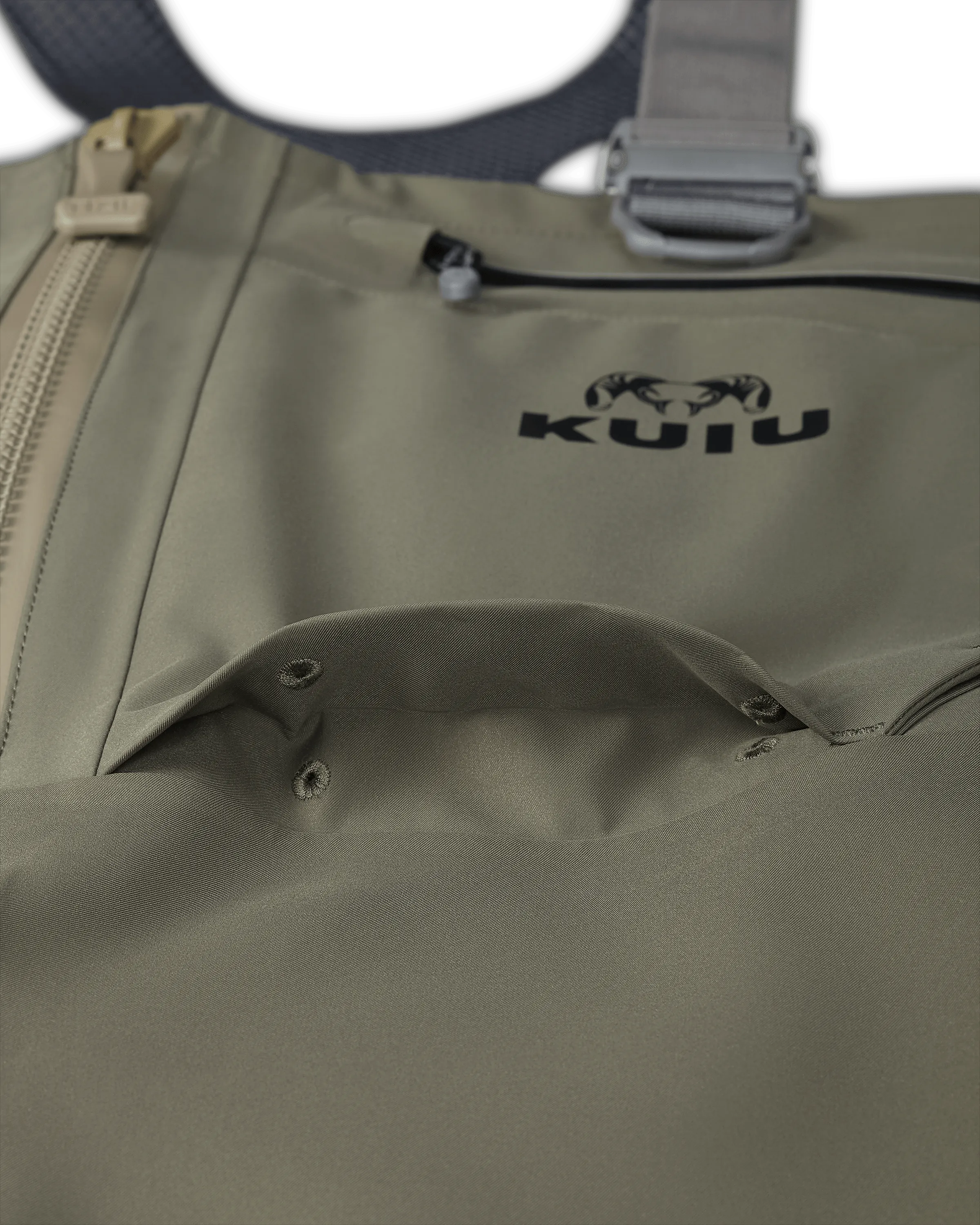 KUIU PRO HD Flex Zip Wader | Ash