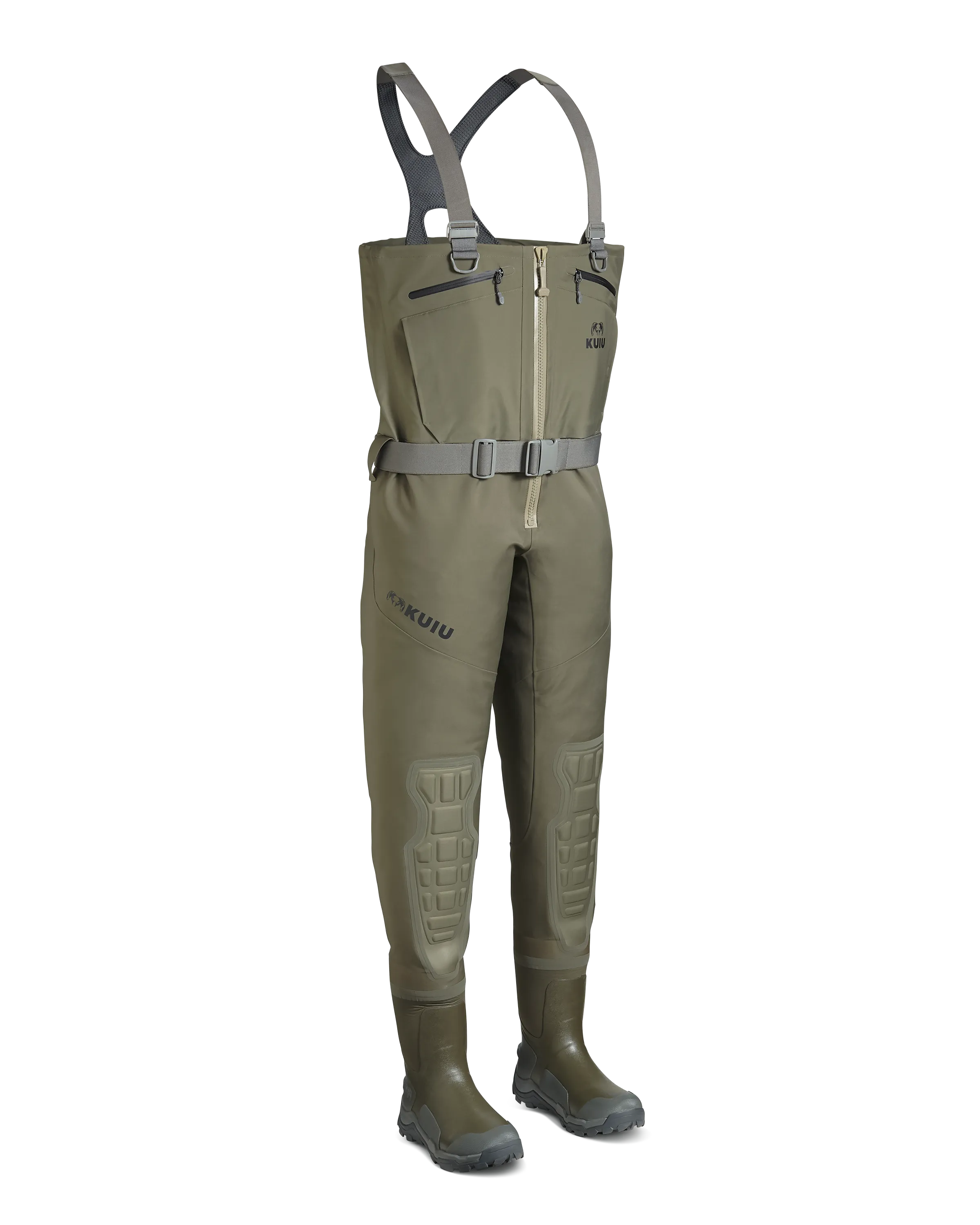 KUIU PRO HD Flex Zip Wader | Ash
