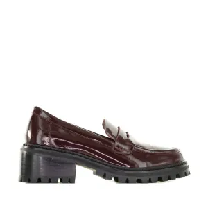 LE SANSA ZOEY MERLOT PATENT