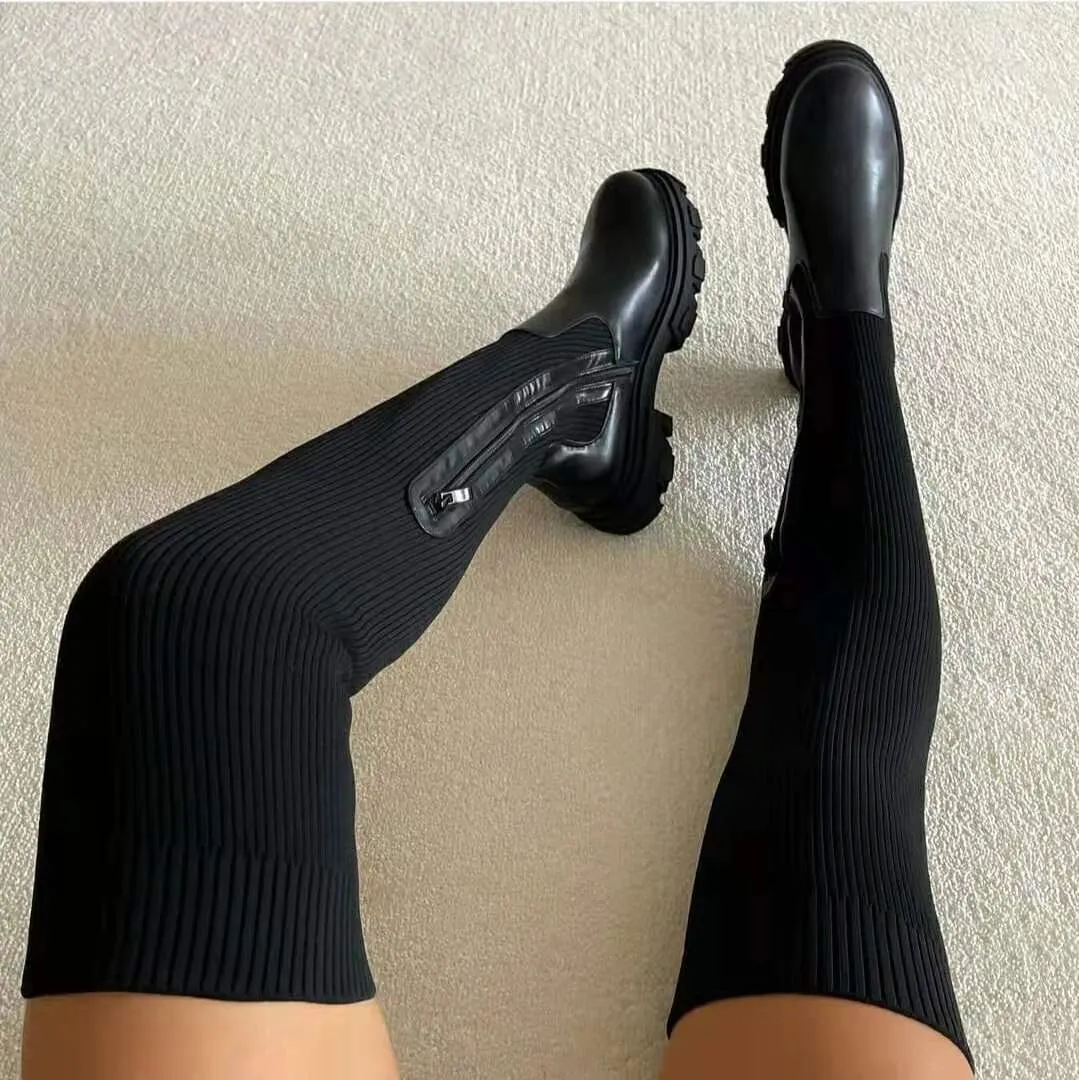 Maddie - Stretch Boots