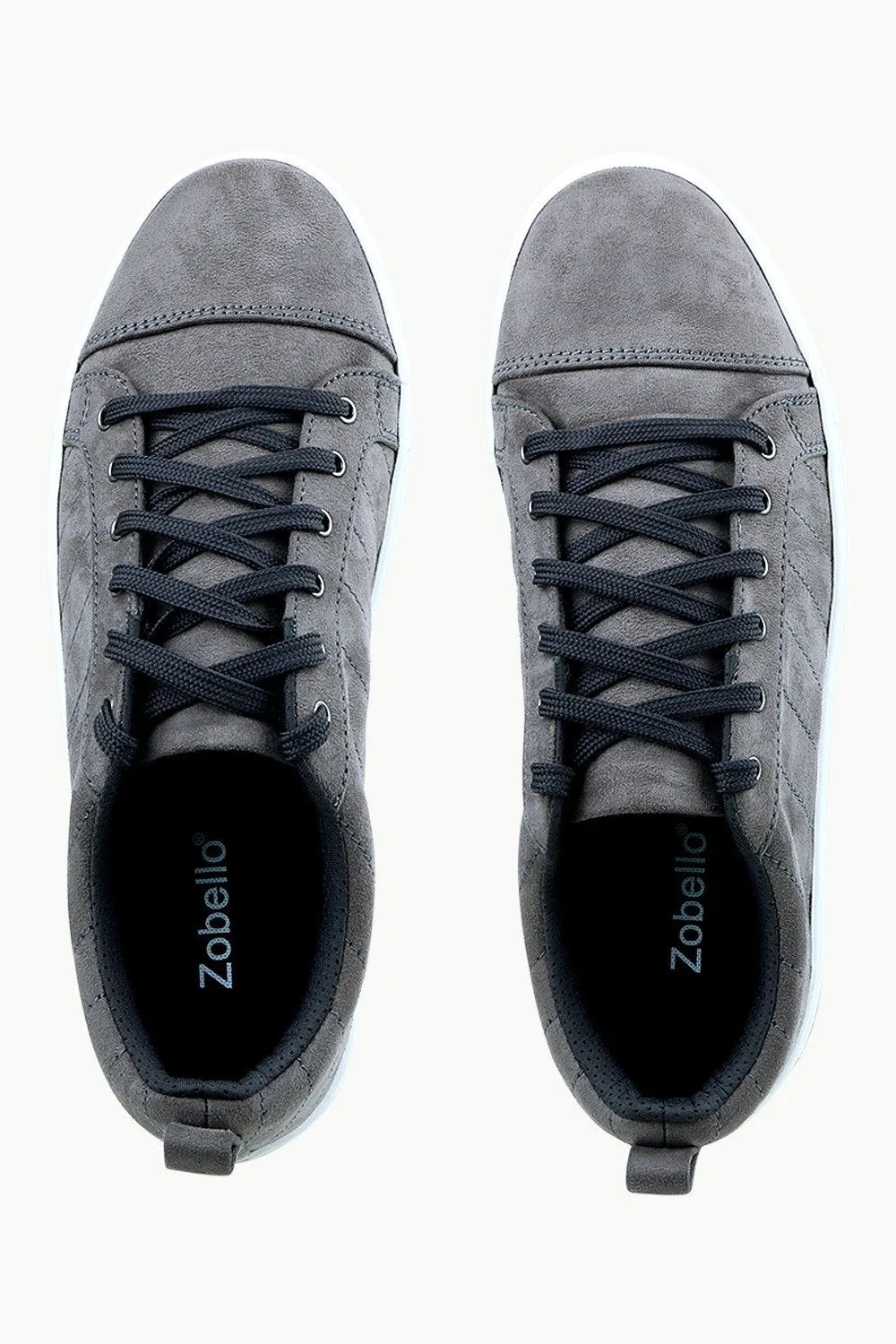 Men's Suede Grey Sneakers