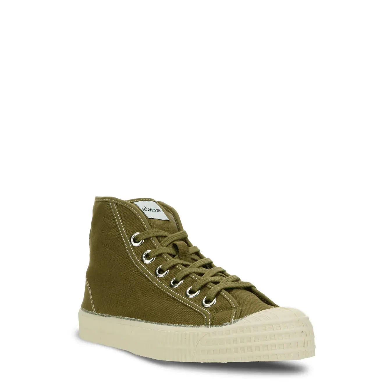 Novesta Star Dribble Contrast Stitch Kari / Beige / Ecru