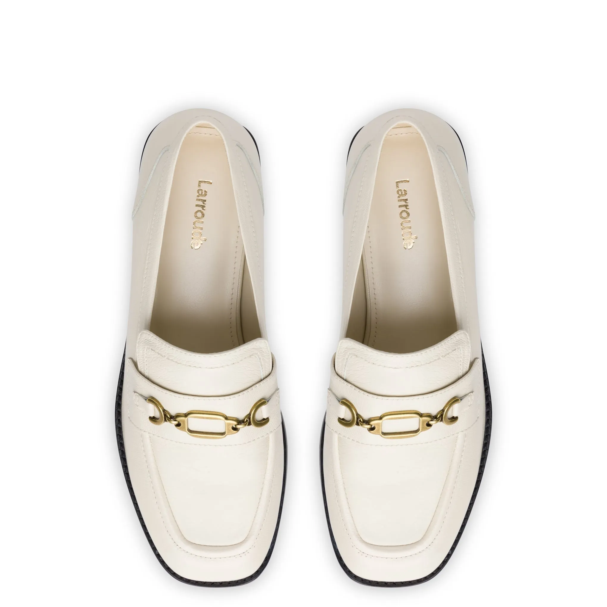 Patricia Loafer In Ivory Leather