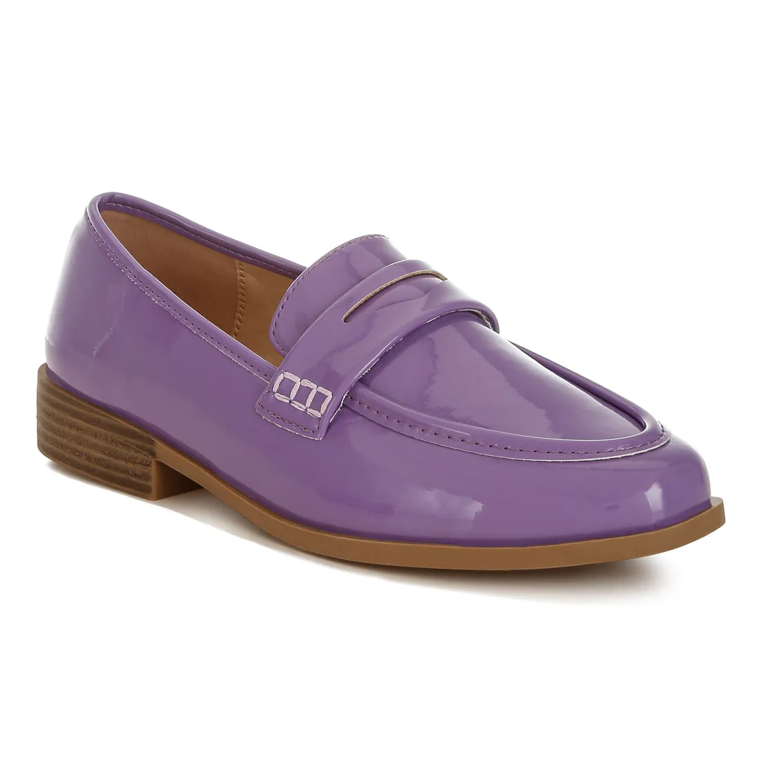 Penny Strap Detail Loafers