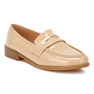 Penny Strap Detail Loafers