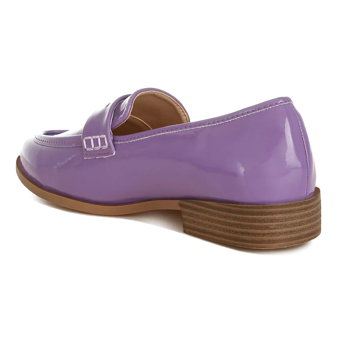 Penny Strap Detail Loafers