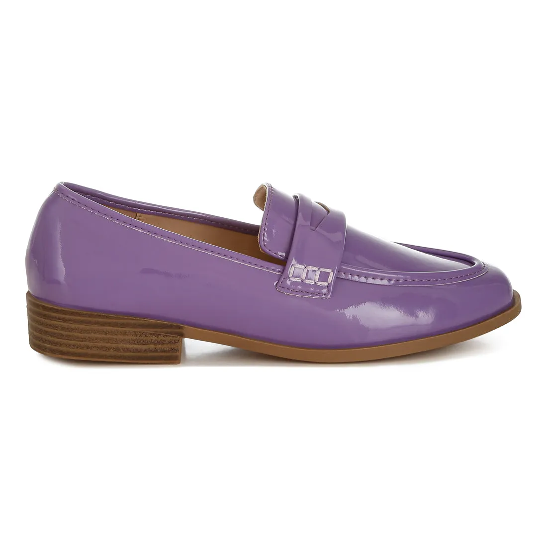 Penny Strap Detail Loafers