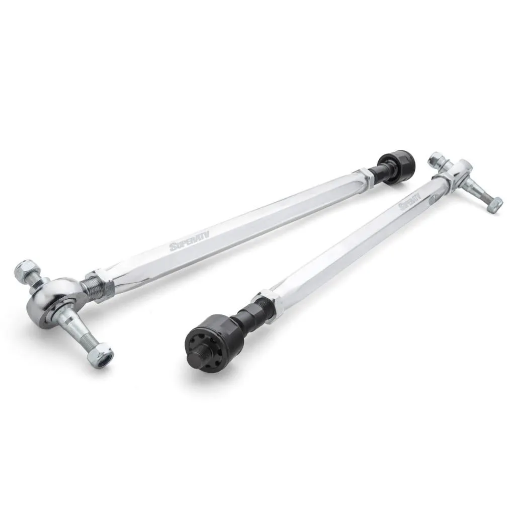 SuperATV Polaris RZR XP 1000 RackBoss 2.0 Billet Hex Tie Rod Kit
