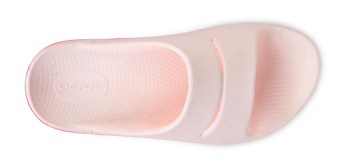 Women's OOahh Sport Slide Sandal - Neon Pink Fade